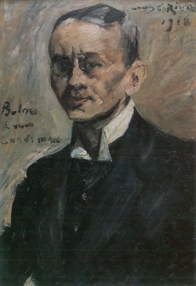 Porträt des Schriftstellers Carl Bulcken von Lovis Corinth